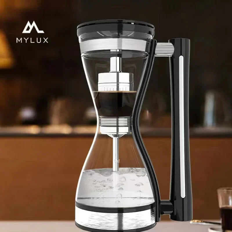 Totalmente Semi Máquina de Café Doméstico Pequena Ampulheta Pote de Café Sifão Americano All-in-one Máquina Elétrica Mocha Pote